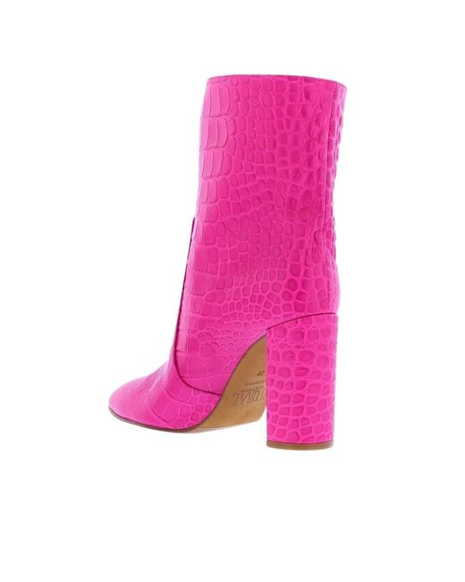 Toral Pink Heeled Boots
