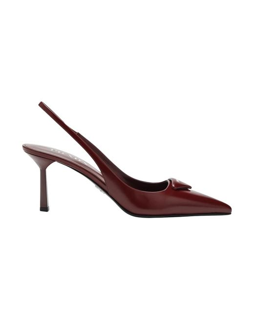 Prada Brown Decolleté