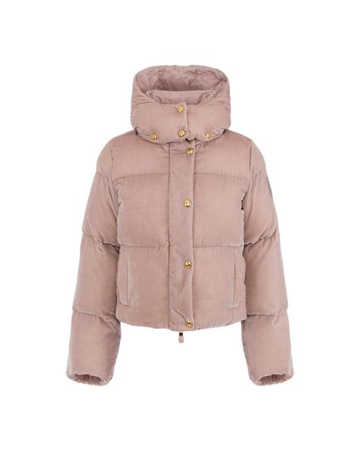 Elisabetta Franchi Pink Winter Jackets