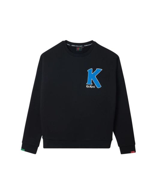Kickers Blue Big k sweater lifestyle baumwolle sweatshirt