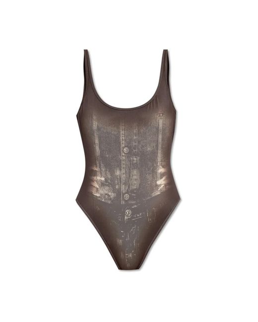 One-Piece DIESEL en coloris Brown