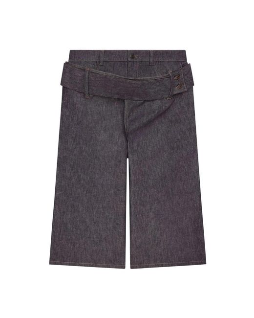 Courreges Gray Bermudas for men