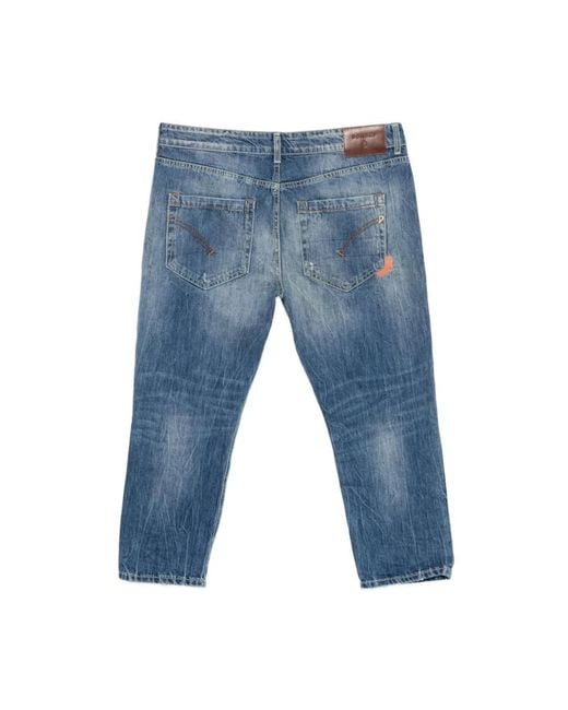 Dondup Blue Cropped Jeans