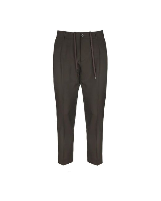 BE ABLE Gray Slim-Fit Trousers for men