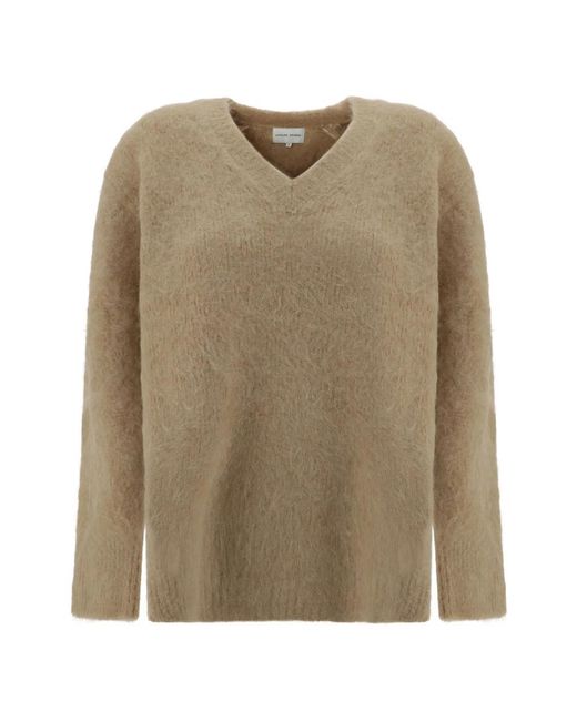 Loulou de Saison Natural V-Neck Knitwear