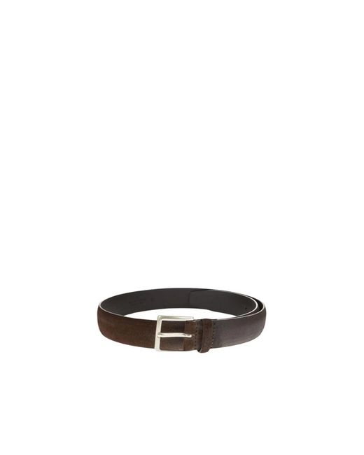 Orciani Wildledergürtel in Black für Herren