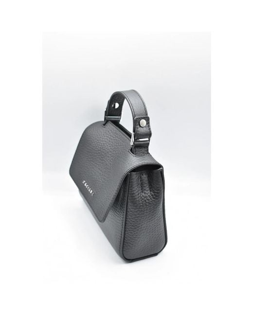 Orciani Gray Handbags