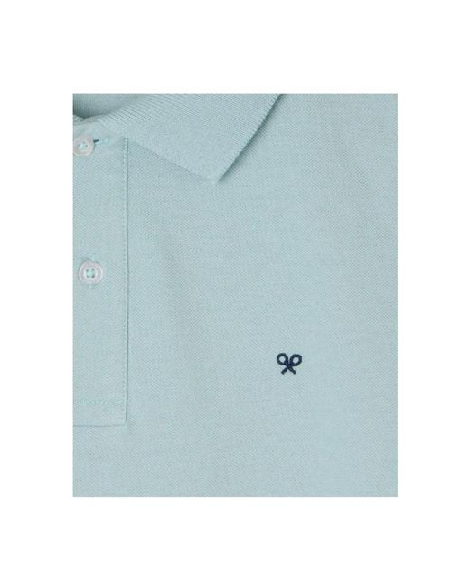 Silbon Blue Polo Shirts for men