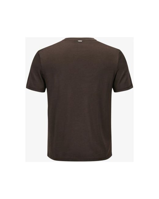 T-Shirts Herno de hombre de color Brown