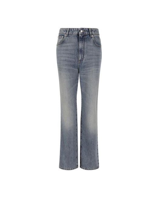 McQueen Gray Straight Fit Jeans