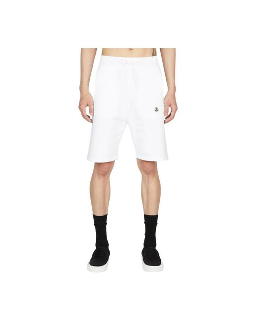 Moncler Casual Shorts in het White voor heren