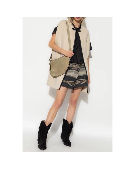 Isabel Marant Overhemden ,Zwart ,Katoen Destiny Top in het Black