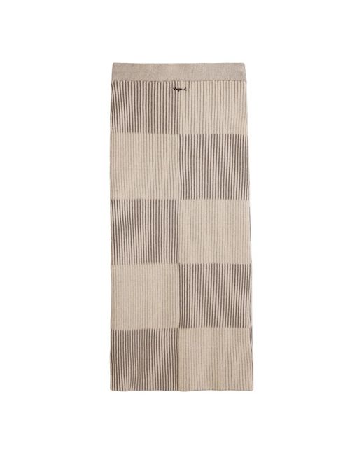 Desigual Rokken ,Polyester Repris Fal Aberfeldy Maxi Rok in het Brown