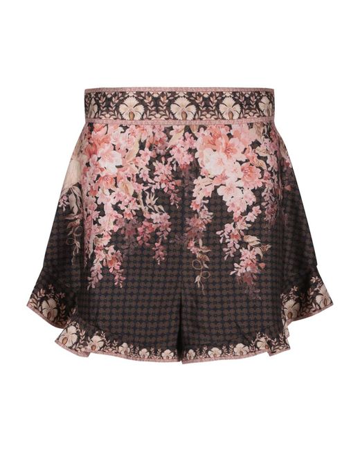 Short Shorts Zimmermann en coloris Red