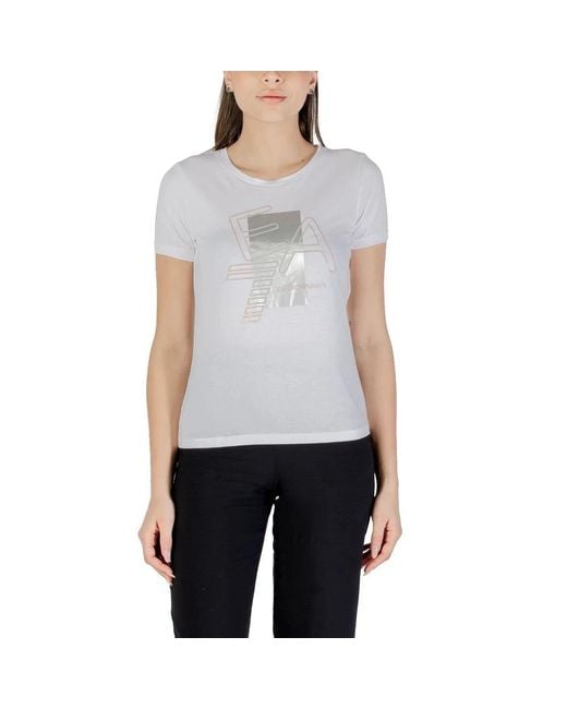 EA7 Blue 7W000187 Af10373 Logo Series T-Shirt