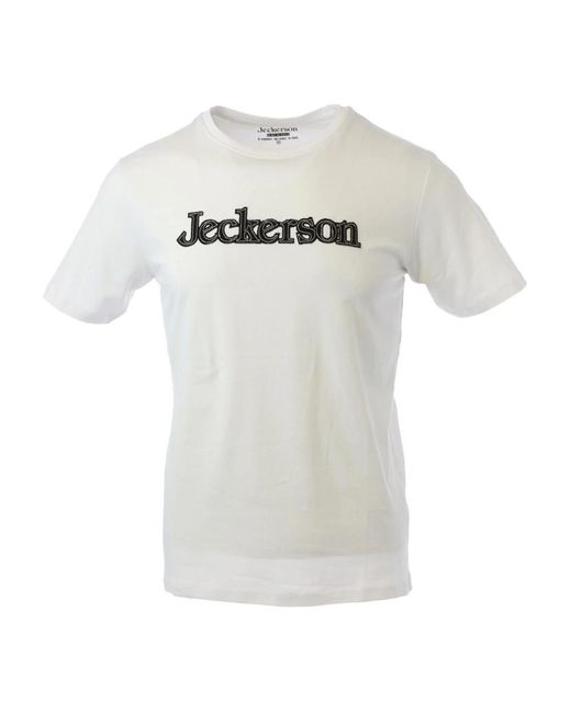 Jeckerson White T-Shirts for men