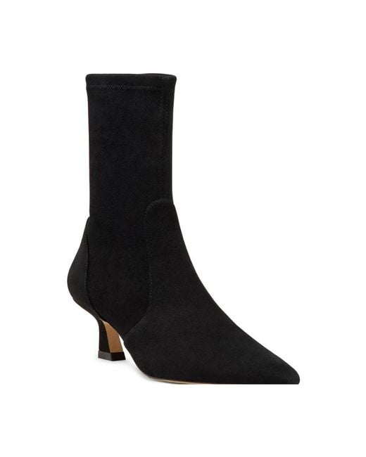 Stuart Weitzman Black Heeled Boots