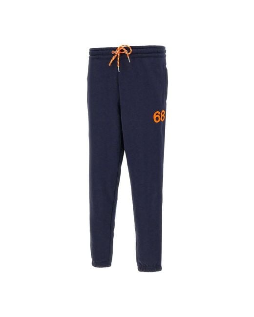 Sun 68 Blue Sweatpants for men