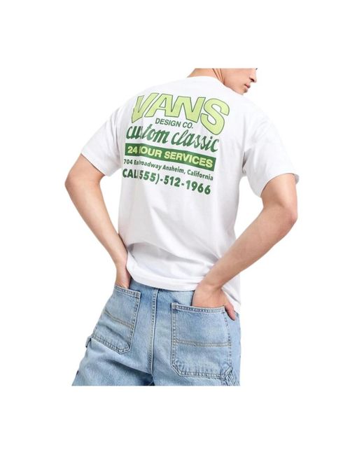 Vans White T-Shirts for men