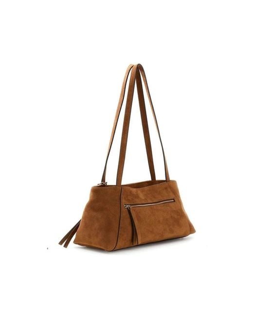 Guess Brown Shoulder Bags