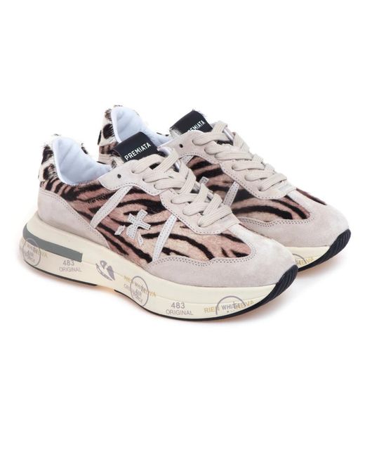 Premiata Pink Cassie Sneaker
