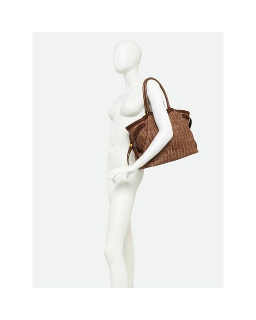 Gianni Chiarini Brown Shopping Bags