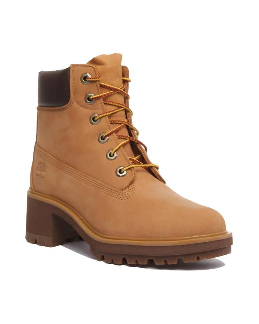 Timberland Brown Lace-Up Boots