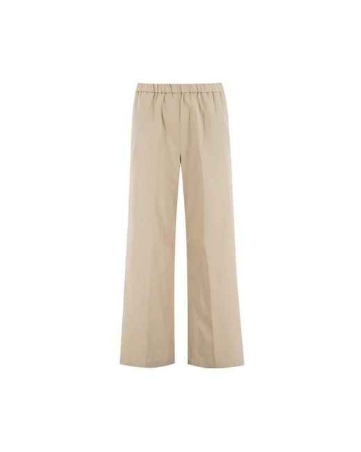 Aspesi Natural Wide Trousers