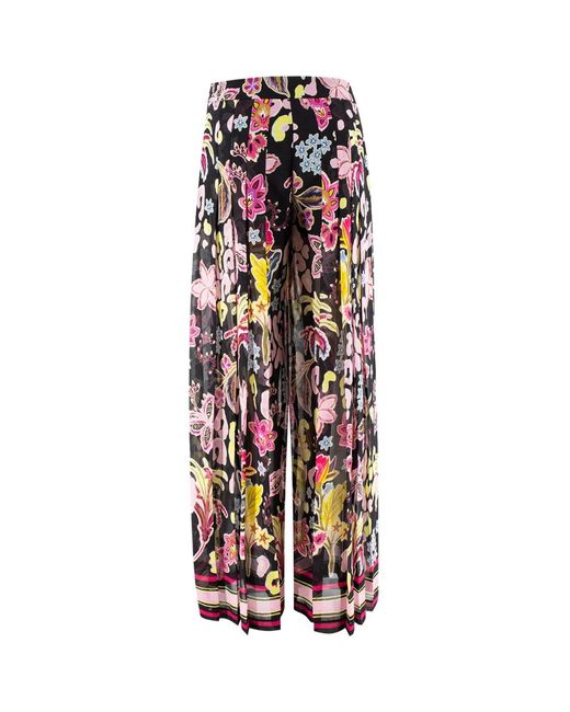 Ermanno Scervino Wide Trousers in het Multicolor