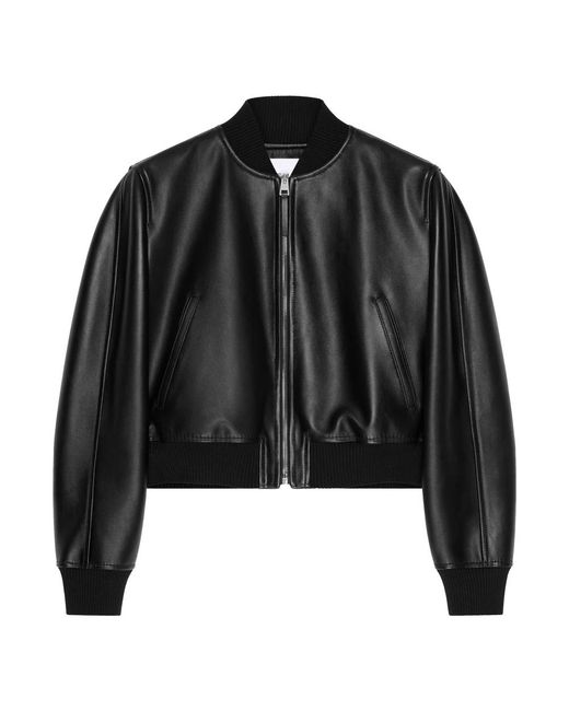 Givenchy Light Cropped Bomber in het Black