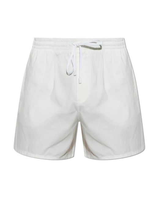 Balmain Badmode ,Wit ,Polyester Zwemshorts in het White voor heren