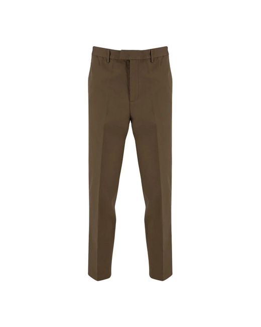 Emporio Armani Green Chinos for men