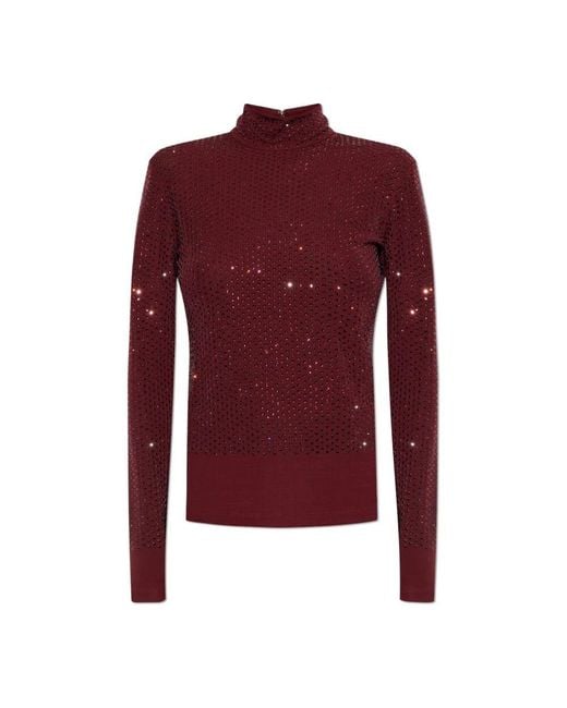 Tory Burch Red Turtlenecks