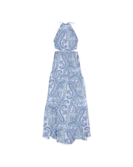 Fashionable dress selection Mc2 Saint Barth de color Blue
