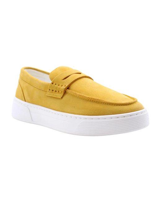 Cycleur De Luxe Yellow Loafers for men