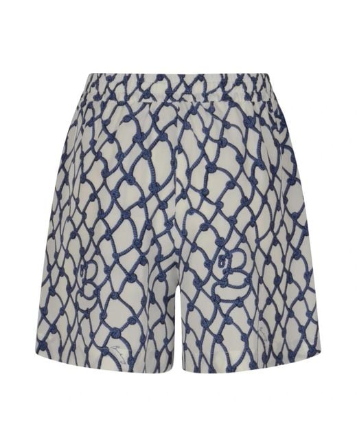 Burberry Blue Casual Shorts
