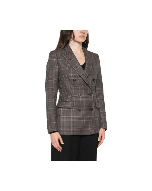 Tagliatore Gray Blazers