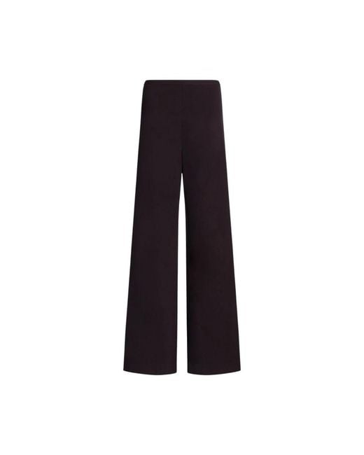 Alberta Ferretti Blue Wide Trousers