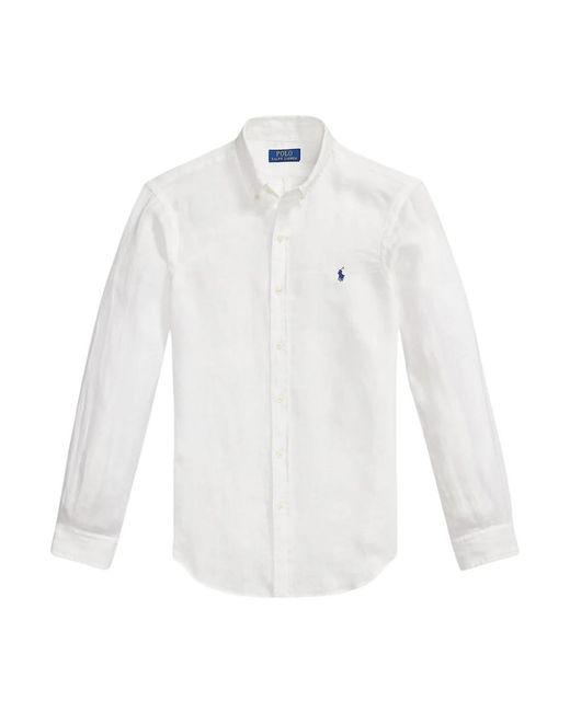 Polo Ralph Lauren White Casual Shirts for men