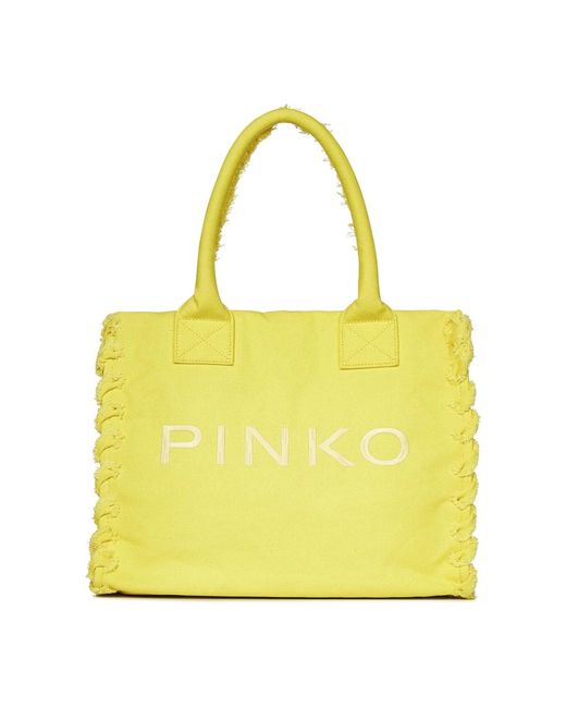 Handbags Pinko de color Yellow