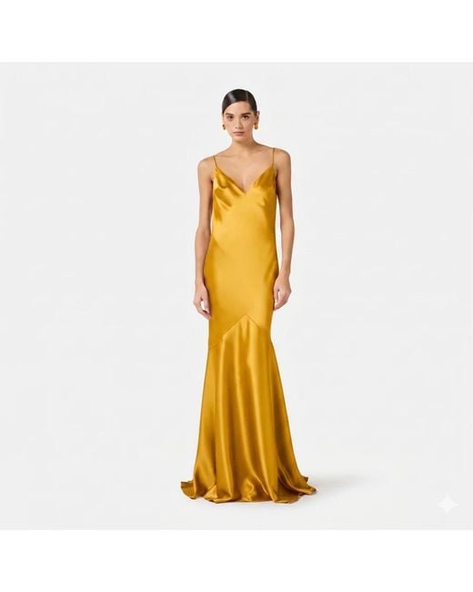 Elisabetta Franchi Metallic Gowns