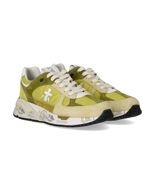 Premiata Green Sneakers