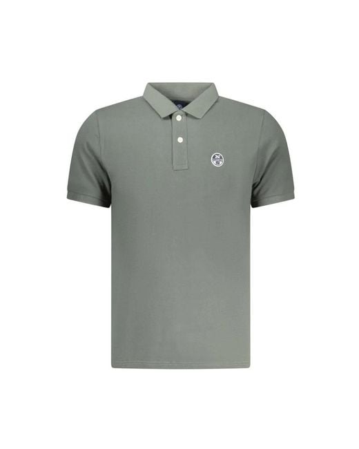 North Sails Gray Polo Shirts for men