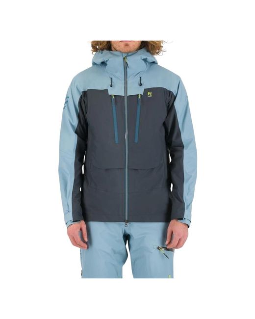 Karpos Fitness ,Grijs ,Midi Shell Jkt in het Blue voor heren