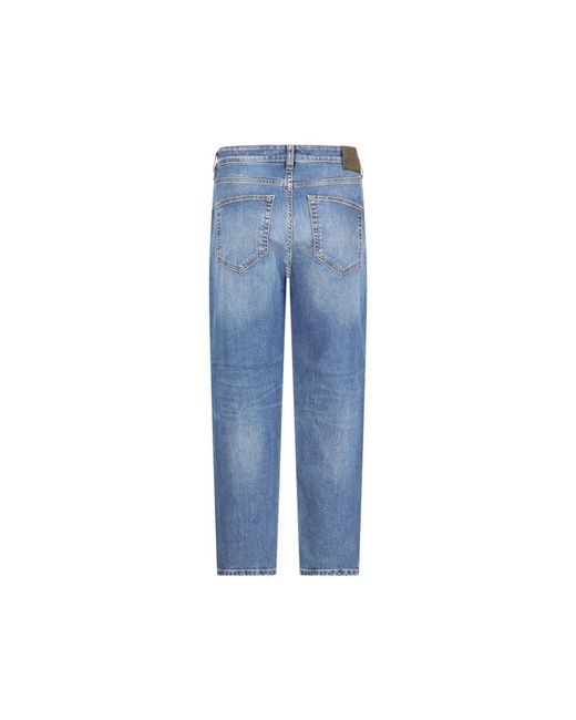 PT Torino Blue Straight Fit Jeans for men