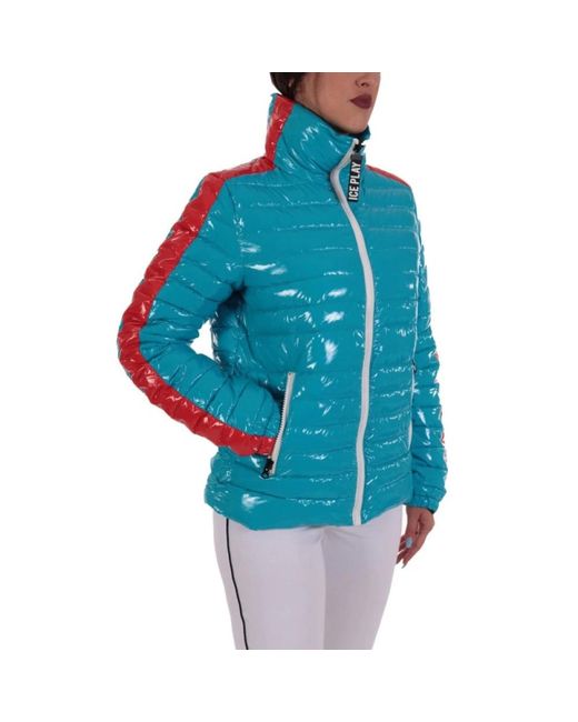 Ice Play Blue Winter Jackets