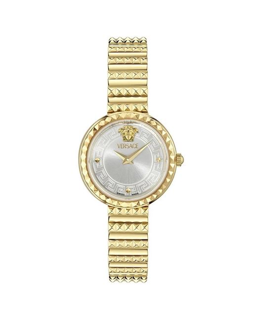 Versace Metallic Greca Goddess Petite Uhr
