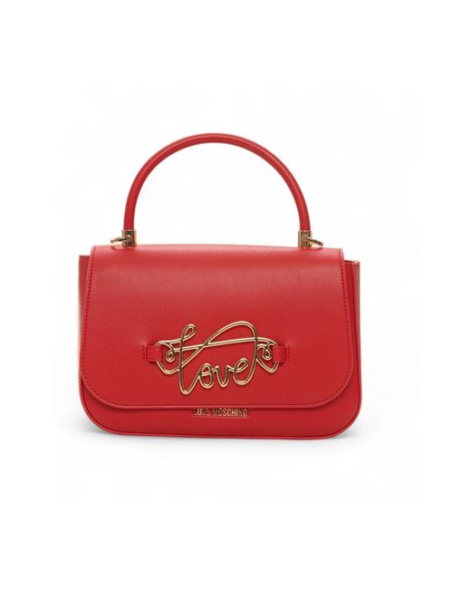 Love Moschino Red Handbags