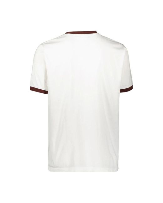 Ellesse Tops ,Wit ,Katoen Witte Logo T-Shirt Verfrist Je Look in het White voor heren