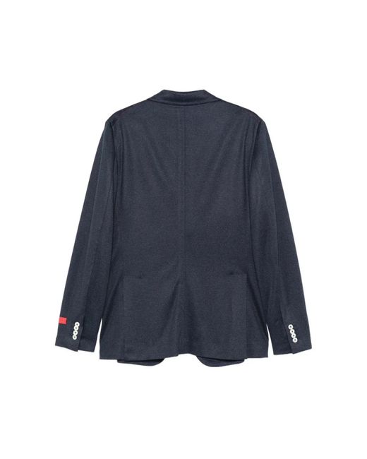 Isaia Blue Blazers for men
